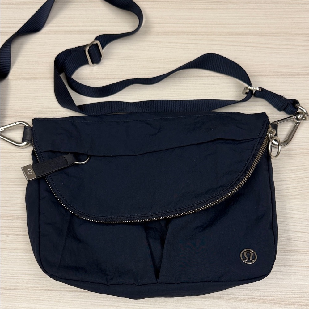 Lululemon Navy Crossbody Bag